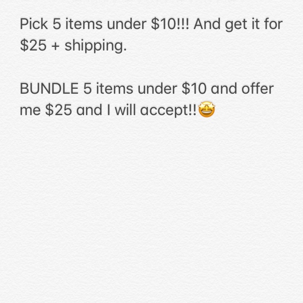 BUNDLE DEAL